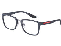 An optical take on the new Prada Linea Rossa Flask collection. Sports codes are the inspiration behind the squared design of the nylon front, enhanced by the modern appeal of the metal bridge. The rubber coating ensures a comfortable fit. Available in shades of Black, Grey, Dark Chocolate, White, and Amaranth. 