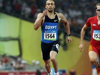 العداء المصري عمرو إبراهيم مصطفى: لم تكن الثورة المصرية عائقاً أمام النجم الطامح لتمثيل بلاده بأفضل الصور في أولمبياد لندن على الرغم من اعترافه بتأثيرها عليه، وستكون مسابقتا 100 متر و200 متر الفرصة أمامه لتذكير العالم بأن مصر هي "أم الدنيا".