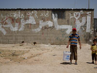 Zaatari refugee camp 