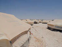 Zaatari refugee camp 