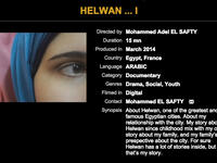 “Helwan...I” Cannes Film Festival