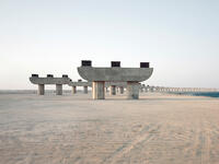 abandoned highway UAE
