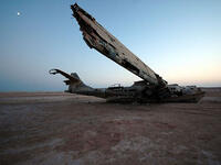abandoned catalina seaplane in saudi