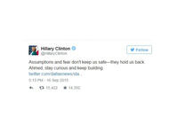 Hillary Clinton tweet