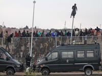 Morocco wall near Mauritania