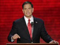 marco rubio talks at debate