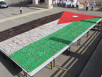 Jordanian flag 