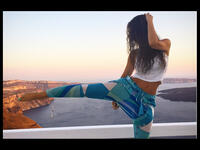 Myriam Fares Santorini