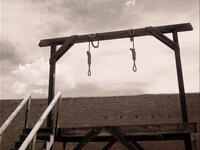 hanging gallows