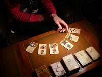 Tarot, card-reading, medieval Egypt, fortune-telling