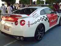 Abu Dhabi police car
