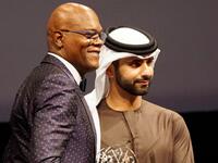 تسلم الممثل الأمريكي صامويل جاكسون جائزة "تكريم إنجازات الفنانين" في حفل افتتاح المهرجان تقديرًا لمساهمات ومسيرة الفنان الكبيرة في مجال السينما.
