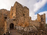 Ajloun castle is located in northern Jordan. It was built in the 12th century, and it was renovated as a fort in 1184 by Izz al-Din Usama, a general in the army of Saladin. (Shutterstock/ File Photo)