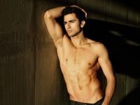 Iraqi-American model Alexander Uloom