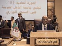 Algerian Foreign Minister Abdelkader Messahel attends a meeting of the Arab League Foreign Ministers in the Egyptian capital Cairo on March 6, 2019. 
Khaled DESOUKI / AFP