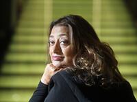 Dame Zaha Hadid was a world renowned British Iraqi architect who dazzled the world with her incredible designs. Widely regarded as the best female architect of the modern age, Zaha was the first woman and the first Muslim to receive the Pritzker Architecture Prize in 2004. (AFP/ File Photo)