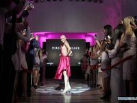 Fashion houses in Lebanon raise awareness of breast cancer on runway. (Twitter)