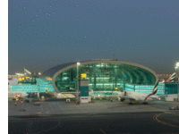 Dubai International Airport, UAE: the third-busiest airport in the world by passenger traffic, the sixth-busiest cargo airport in world.Construction of Terminal 3 began in 2004 with an estimated cost of around $4.55 billion. (hoteliermiddleeast.com)