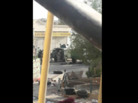 The town resembles a war zone, and should the crackdown and resistance continue, it likely will get much worse.

(Source: Twitter @AngryQatifi)