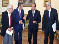 "أنا مش هحلف بس أقسم بالله" جملة قالها "السيسي" خلال لقائه مع الإعلامي "ياسر رزق" أثناء إجراء حوار معه وتم تسريبه، وتداولها النشطاء على صفحاتهم بلهجات تحمل طابع السخرية.