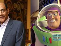 الكوميديان الكبير أحمد بدير شارك بأدائه المتميز في فيلم حكاية لعبة الجزء الأول فقط حيث قدم شخصية باز يطير