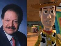 النجم الكبير يحيى الفخراني والذي قام بدور وودي في فيلم حكاية لعبة.
