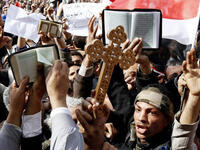 On Friday during the 2011 Egyptian uprising, Christian protesters in Tahrir Square joined hands to form a protective cordon around their Muslim countrymen so they could pray in safety. On Sunday, Muslims returned the favor. They surrounded Christians celebrating Mass in Tahrir Square, ground zero for the pro-democracy protests.