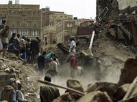 Saudi airstrikes in Yemen