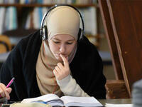 While women’s ability to study has long been contested and is an ongoing struggle today, it was a woman who founded the first degree granting university in 859 in Morocco, Fatima al Firhi. The university taught religion, natural science, law astronomy, prose and versing amongst other subjects. (AFP/Philippe Desmazes)