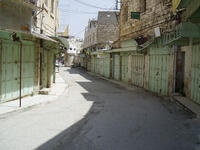 Fierce clashes between Jewish settlers and Palestinians have left many areas of Hebron's Old City completely deserted. Between violent killings of settlers by Palestinians, and IDF shootouts with Palestinian teens, areas like the old souk are eerily void of activity. 