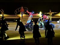 Cirque Du Soleil performs in Riyadh. (FAYEZ NURELDINE / AFP)