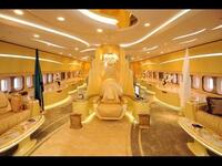 Prince Al Waleed has a private seat at his Luxury Boeing 747. (YouTube)
