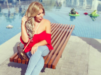 Off-the-shoulder designs are mighty popular with women of all ages in the ME.