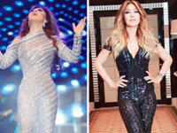 The sparkling jumpsuit look battle