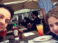 Seif Al Deen Al Sebei's Instagram account is filled with pictures with his adorable blue eyed daughter Dahab.