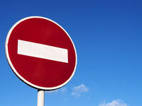 no entry sign 