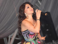 Haifa Wahbe entertained her Lebanese & Arab fans in a special show at Movenpick in Beirut.