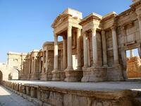 آثار مدينة تدمر التاريخية في سوريا