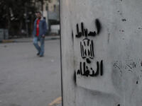 "Down with the regime".