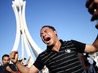 Bahrain's 2011 uprising has been a sustained campaign of civil resistance, namely a Shia revolt. Protests call for 
political freedom and equality for the majority Shia population. Iran is accused of stirring a Shia insurgence 
against the ruling monarchy, waging a proxy battle with Arab Sunni leaders. Until 1969, Iran claimed Bahrain.