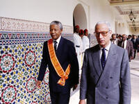 nelson mandela in morocco