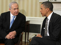 Bibi Netanyahu and Barack Obama