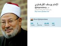 @alqaradawy: This celebrity Egyptian Islamic scholar of the show 'Sharia'a & Life'  and behind IslamOnline, promotes his shows,  tweeting support for Yemen & Syria who remain embroiled in revolutionary challenges. He tweets out his anti-Shia Iraq views. He urges Egyptians to vote. He tweet-supports  an external intervention for Syria.