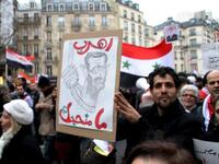 Day of Anger: So called ‘shy’ protests as they’re being tagged in Arabic, don’t hold back with their poster messages: Run away, we don’t like you! 