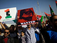 Libya protests Qadaffi