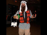 Suicide bomber costume dress-up
