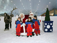 UAE's Ski-Dubai at Christmas