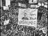 egypt 1952: the political prisoners wish to face the english troops in battle  (Denver Post) 