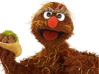 Israeli Muppet loves falafel
