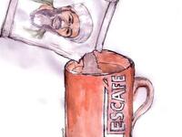 The demands are not their’s; the demands come from Al Qaeda: His conspiracy involves halluceogenic drugs and Nescafe (not alcohol) and pills supplied from factories and their hot beverages spiked. Minors are then duped by drugs.